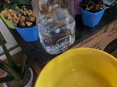 PET油桶改改變清潔水節流水龍頭
