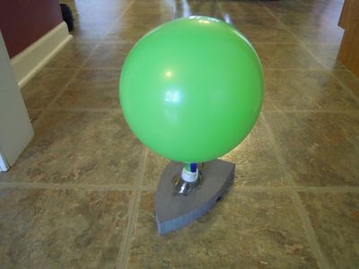 科技小发明 DIY制作泡沫气垫飞船