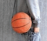 用旧篮球制作热血个性的运动背包