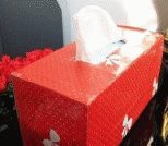 回收废旧纸盒DIY个性家庭纸巾盒