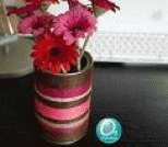 零食罐改造，一个简单的特色花瓶