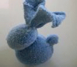 用旧袜子手工制作一只可爱的小兔子公仔