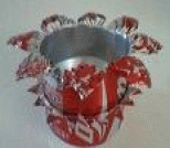 易拉罐DIY花盆的废物利用小制作