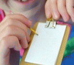 环保利用DIY儿童便携写字板套装