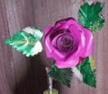 木刨花制作精美手工玫瑰
