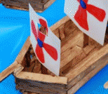 雪糕棍怎么制作中世纪军舰航模
