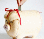 如何DIY自制小猪钱罐