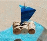 儿童手工课：如何制作漂流小木筏
