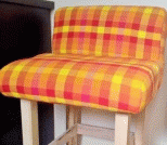 旧家具改造，怎么利用旧凳子做沙发椅