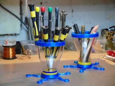 当3D打印遇到饮料瓶：DIY超实用的环保笔筒收纳桶做法