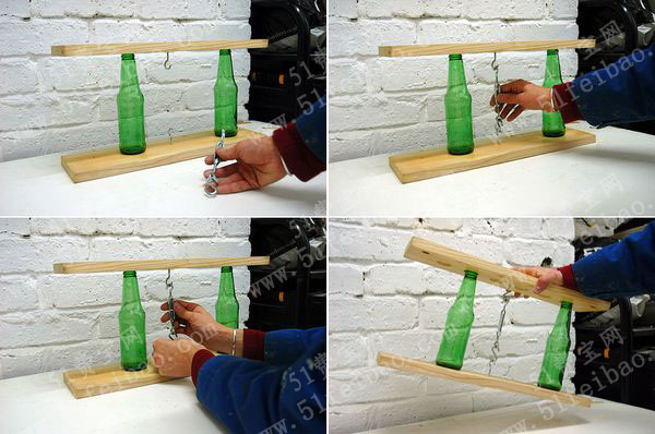 如何利用啤酒瓶做家庭立柜和吊柜