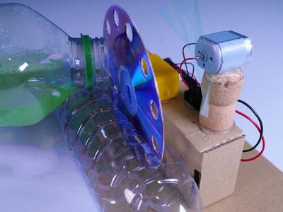 科技小發明：DIY電動吹泡泡機器