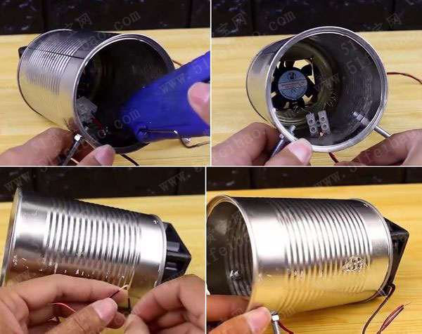 自制小功率取暖电热风扇