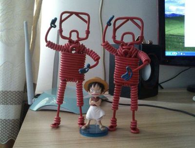 超萌囧脸电线小人制作教程