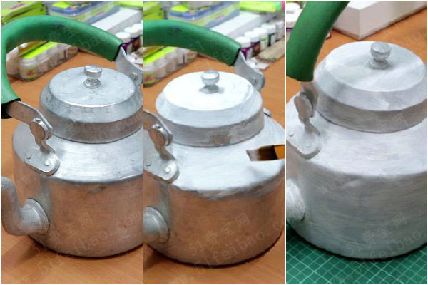 diy美丽手绘改造废旧水壶