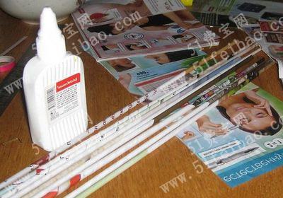 廢雜誌紙DIY，如何手工製作做環保紙巾架
