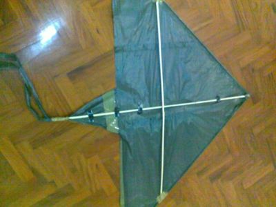 一次性塑料袋风筝的制作方法