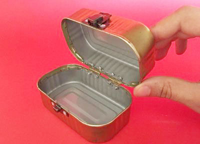 废物改造diy罐头盒收纳小铁盒