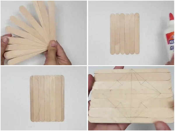 棒冰棍制作diy手里剑忍者飞镖