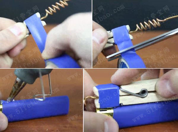 教你如何用几分钟自制DIY电烙铁