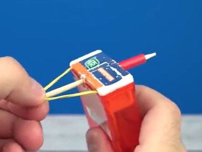 口香糖瓶DIY便携玩具盒装弓箭