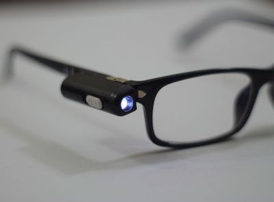 自制炫酷LED电筒夜视眼镜