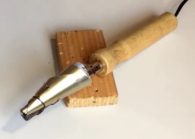 教你怎样改造旧电烙铁做DIY热熔胶枪