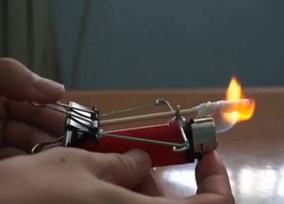 用打火机改造火箭十字弩详细方法