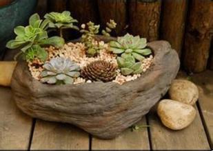 diy盆景教程推荐,唯美系人造仿真花盆景制作手工图片欣赏
