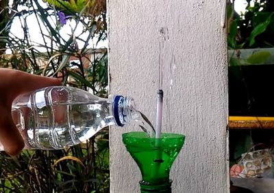 如何用饮料瓶DIY小鱼缸希罗喷泉