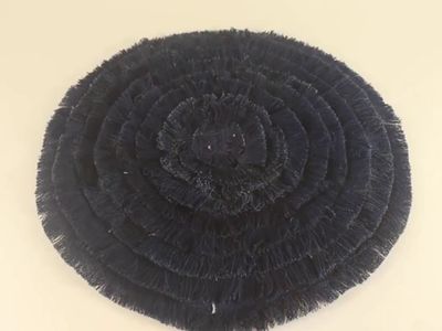 過氣牛仔褲DIY圓形耐臟地毯