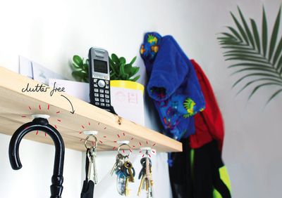 手动DIY SUGRU家具磁铁万能收纳小支架