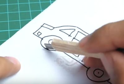 教你如何快速制作一把DIY美工刀