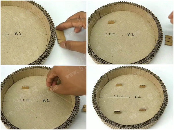 教你利用瓦楞纸手工制作弹珠迷宫