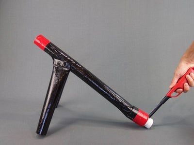 DIY发射乒乓球的玩具迫击炮