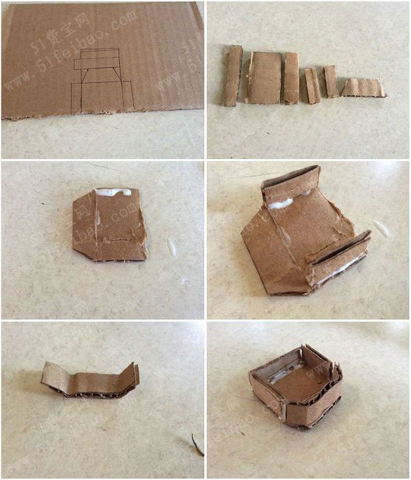 纸坦克(废物利用手工diy小制作)