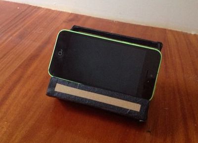 如何做一个DIY硬纸板手机架