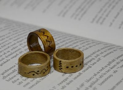 自制原木风格戒指:diy雪糕棍戒指教程