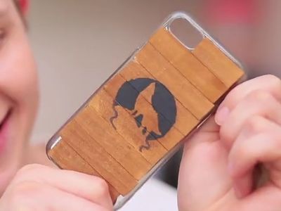 棒冰棍制作男子汉风格手机壳