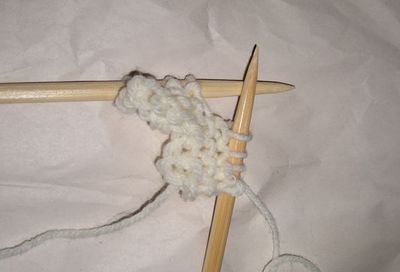 一次性筷子diy棒针编织毛衣工具