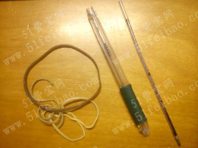 利用圆珠笔杆diy弹弓箭射击玩具
