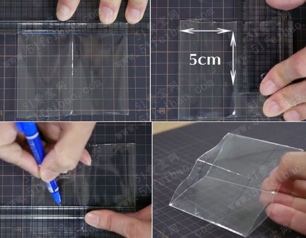 如何用饮料瓶子DIY完全透明礼品盒