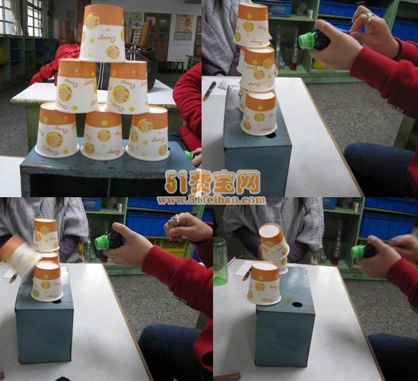 如何利用冰绿茶瓶子diy环保空气炮