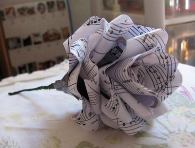 生活小窍门:用废纸如何做纸玫瑰花