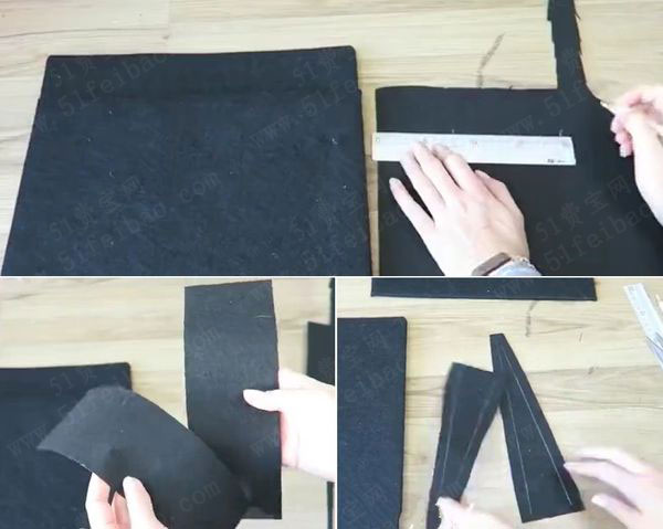 使用废纸板创造纯人工制作双层书报架