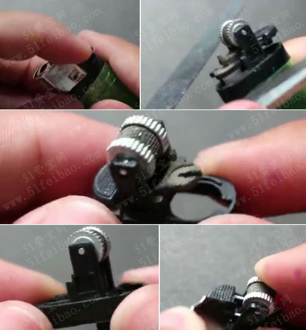 旧物改造小制作超级打火机diy教学