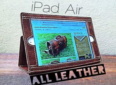 自制高富上的iPad AIR个性皮套教程（含youtube视频）