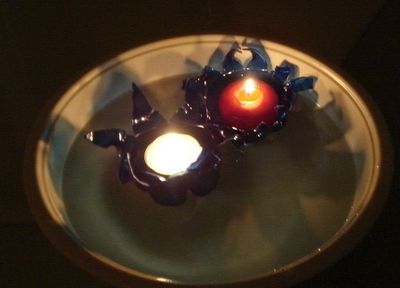 打造饮料瓶制作DIY许愿莲花灯教程