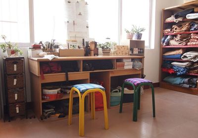 旧铁凳翻新改装为萌萌哒漂亮新家具