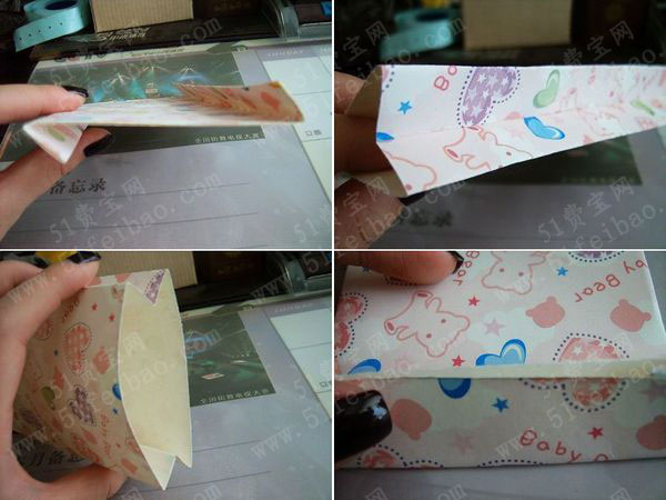 利用包装纸如何DIY自制礼品小纸袋教程 